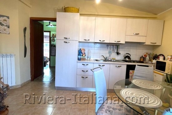 Apartment with panoramic views in Scalea